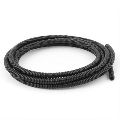 Premium Spiral Cable Protection Sleeve, Flexible Flame-Retardant, 1 Piece (5 m x 15.8 mm, Closing)