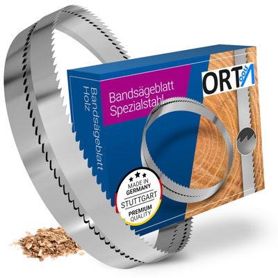 ORTA Specialty Steel Bandsaw Blades, 2560 x 25 x 0.50 x 8 mm, 3-Pack
