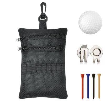 Golf Multifunction Bag with Zipper Pockets and Gear Clip