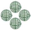 Gatuida 4-Piece Plastic Flower Grass Ball Holders, Reusable Green Ball Stands with Filigree Design view 1