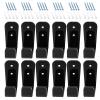 FOMIYES Hockey Stick Wall Mount Set for 6 Pairs, Acrylic and Black view 1