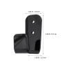 FOMIYES Hockey Stick Wall Mount Set for 6 Pairs, Acrylic and Black view 2