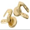 Gold Toilet Seat Hinge Replacement Kit with Stainless Steel Screws view 4
