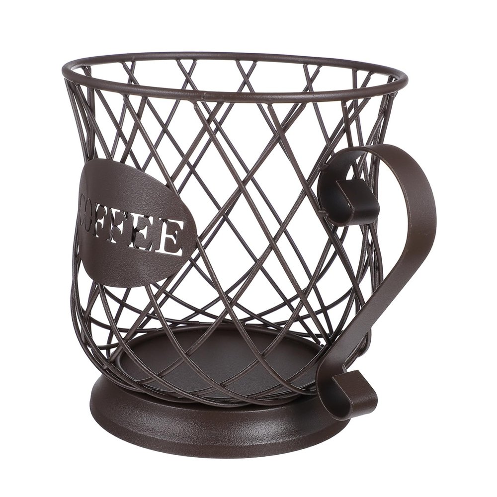 BIUDECO Metal Coffee Capsule Holder, Large Capacity, for Countertops