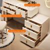 TAITUTE Vanity Set with Drawers, Mirror and Stool view 3