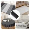 Non-Slip Rug Underlay 60 x 390 cm, Cuttable PVC Mat, Black view 2