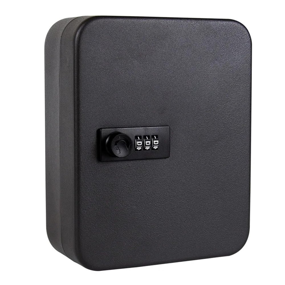 Key Safe with Code Lock for Multiple Keys, Black