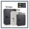 Key Safe with Code Lock for Multiple Keys, Black view 3