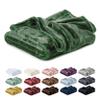Lavea Cozy Blanket 220 x 240 cm – Dark Green view 1