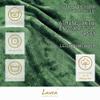 Lavea Cozy Blanket 220 x 240 cm – Dark Green view 3