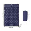 Inflatable Camping Sleeping Mat with Built-In Pillow view 2