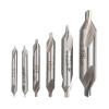 CYJAZNHH HSS Center Drills for Lathes and Milling Machines, 60° Countersink, 6-Piece Set view 1