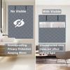 Winter Window Insulation Kit, Thermal Cover, Brown, 130 x 270 cm view 3