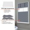 Winter Window Insulation Kit, Thermal Cover, Brown, 130 x 270 cm view 4
