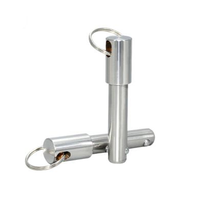 Stainless Steel Quick-Release Pins with Spring-Loaded Ball, 612 mm (12 × 25 mm)