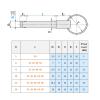 Stainless Steel Quick-Release Pins with Spring-Loaded Ball, 612 mm (12 × 25 mm) view 4