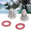RASTKY Stainless Steel Screw Set for Lower Outboard Unit Head 90340-08002 view 2