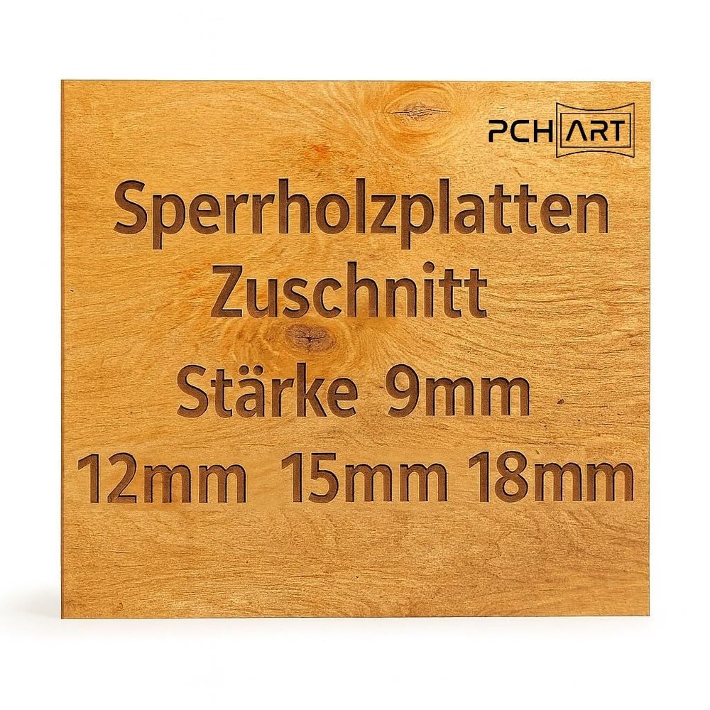 12 mm Plywood Panel, 30 x 50 cm