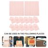 Healeved 60-Piece Heart-Pattern Double-Walled, Impact-Resistant Transparent Bubble Mailers for Moving and Transport view 4