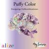 ALIZE 5 x 100 g Puffy Color 6052 Premium Bulky Loop Yarn for Needle-Free Finger Knitting view 3