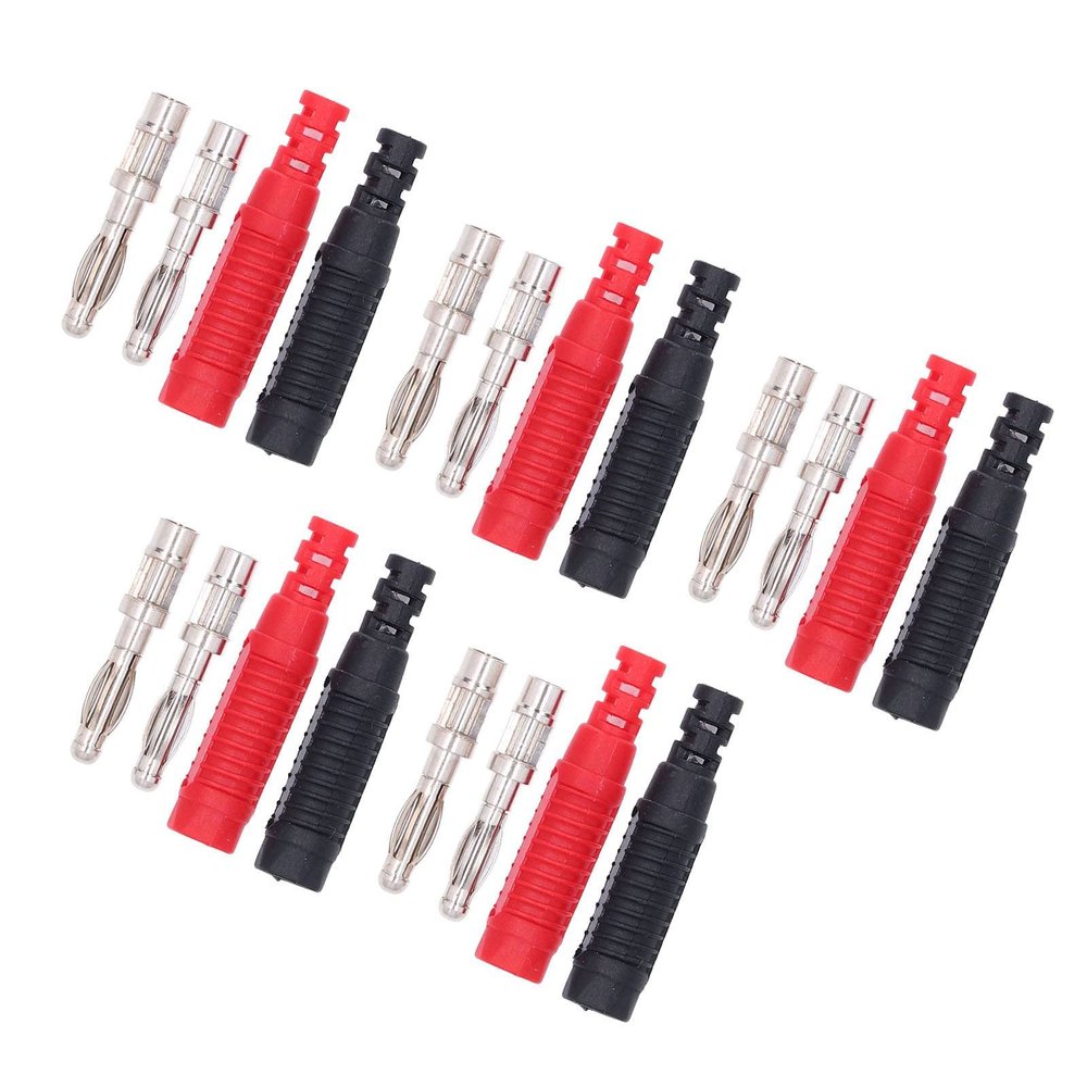 Yctze 5-Piece Lantern Banana Plug Set with Insulated Plugs