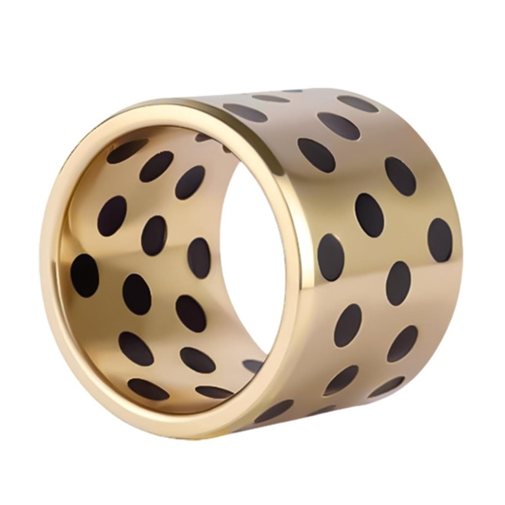 2-Pc. Brass-Graphite-Copper Bushing, ID 4/5/6/8/10/12/14/15/16/18 mm, 12 x 16 x 15 mm