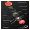 Manual Ratchet Hand Winch, 1–10 Ton, 1.5–9 m (Red, 1 Ton, 6 m) view 3
