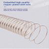 MTADSBKFP PU Polyurethane Flexible Hose, Transparent Dust Collection Hose, 3.3 ft, 105 mm view 3