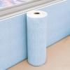 Aeovot 5 mm Self-Adhesive Linen-Look Wallpaper Roll, Blue, 50 cm x 80 m view 1