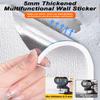 Aeovot 5 mm Self-Adhesive Linen-Look Wallpaper Roll, Blue, 50 cm x 80 m view 4
