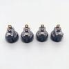 1pc Cat's Eye 12V Blue Light Series 3-Pin 20mm Round Power On/Off Switch view 4