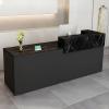 CCUKTFN Reception Counter with Drawer and Open Shelves, 100 × 240 cm view 1