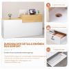 CCUKTFN Reception Counter with Drawer and Open Shelves, 100 × 240 cm view 3