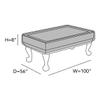 Pool Table Cover, Premium 210D Oxford, Waterproof and Dustproof, Indoor and Outdoor (140 x 245 cm)(135 x 235 cm) view 3