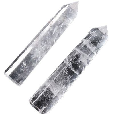 RPOVAXVK 1-Piece 77.5 kg Clear Quartz Crystal Obelisk, Crystal Tower, Wand Gemstone