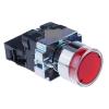 1-Piece 22 mm Momentary Round Push Button Switch with LED, 1NC, 380 V, Red, XB2-BW3361/ZB2-BE101C view 1