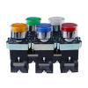 1-Piece 22 mm Momentary Round Push Button Switch with LED, 1NC, 380 V, Red, XB2-BW3361/ZB2-BE101C view 3