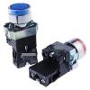1-Piece 22 mm Momentary Round Push Button Switch with LED, 1NC, 380 V, Red, XB2-BW3361/ZB2-BE101C view 4