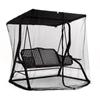 Mosquito Net for 3-Seat Swing with Zipper, Canopy for Camping, Travel, Garden and Balcony view 1