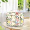 Bible Cover Bag with Large Zipper Pockets and Handle view 3