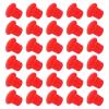 Red Plastic Rebar Safety Caps, 60-Pack view 1