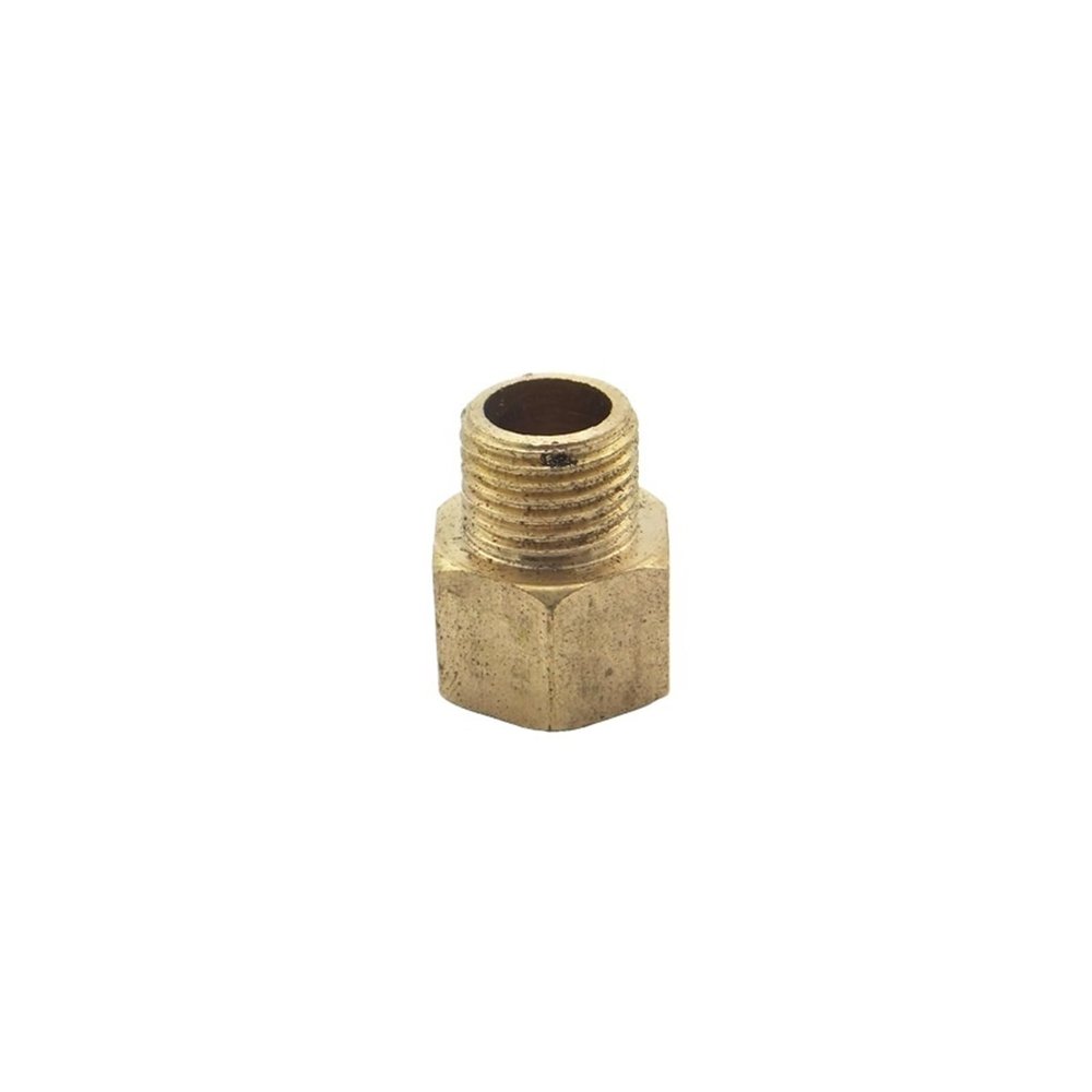 YZWRWRMKTB M14 × 1.5 mm Female Thread × 1/4" BSP Male Thread Brass Pipe Fitting, 18 mm