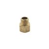 YZWRWRMKTB M14 × 1.5 mm Female Thread × 1/4" BSP Male Thread Brass Pipe Fitting, 18 mm view 1