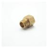 YZWRWRMKTB M14 × 1.5 mm Female Thread × 1/4" BSP Male Thread Brass Pipe Fitting, 18 mm view 2