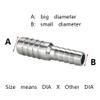Loacea Hose Coupling, Secure Grip, SS304, Equal/Reduced Diameter, Double-Barb Connector, 1 Pc (16 mm × 16 mm) view 3