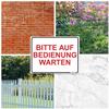 PRINTIMA 40 x 30 cm Sign "PLEASE WAIT TO BE SERVED" view 4