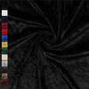 VmG-Store Black Panne Velvet Fabric, 3 x 1.5 m Cut Pieces view 2