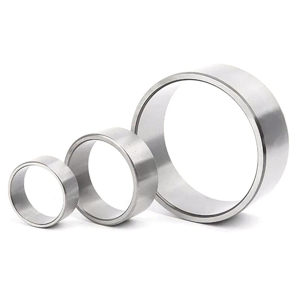 2-Piece Steel Sliding Bushings, 35 x 45 x 31 mm, Precision-Hardened Shaft Bushings