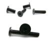 M1.6 M2 M2.5 M3 M4 M5 M6 Black 304 Stainless Steel Laptop Computer CM-Head Ultra-Thin Flat-Head Screws (25 mm) view 4