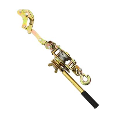 Cable Puller, 2 t / 1 t, Double-Hook Come-Along